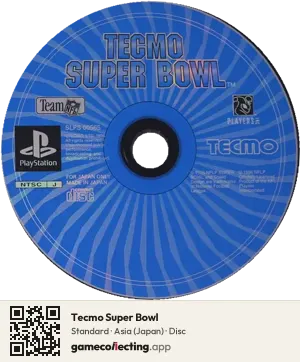 Tecmo Super Bowl PlayStation, Asia disc
