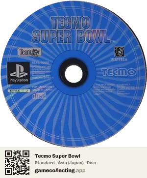 Tecmo Super Bowl PlayStation, Asia disc
