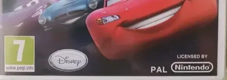 Cars 2, the PEGI square on its front