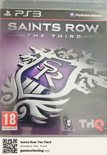 Saints Row: The Third PlayStation 3, PAL box front