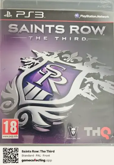 Saints Row: The Third PlayStation 3, PAL box front