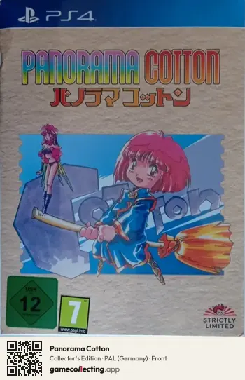 Panorama Cotton PlayStation 4, Germany box front