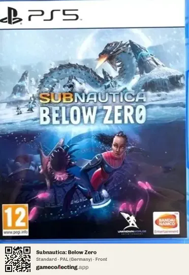 Subnautica: Below Zero PlayStation 5, Germany box front