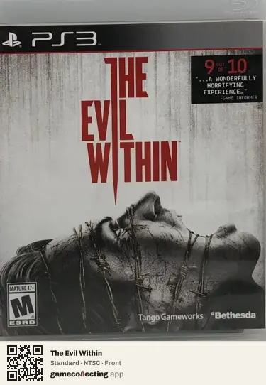 The Evil Within PlayStation 3, NTSC box front