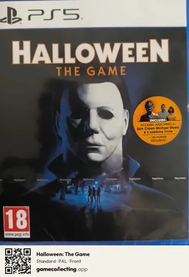 Halloween: The Game PlayStation 5, PAL box front