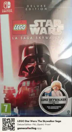 LEGO Star Wars: The Skywalker Saga Nintendo Switch, Spain box front