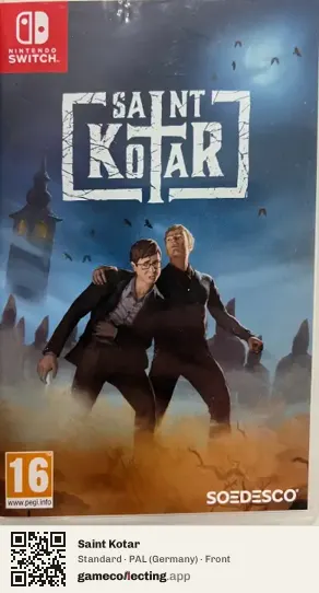 Saint Kotar Nintendo Switch, Germany box front