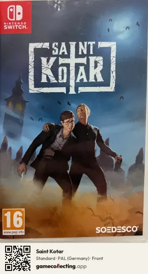 Saint Kotar Nintendo Switch, Germany box front