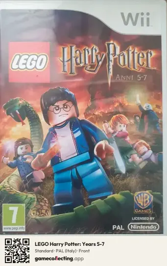 LEGO Harry Potter: Years 5-7 Nintendo Wii, Italy box front