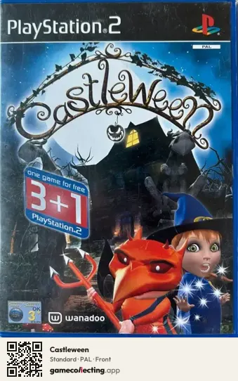 Castleween PlayStation 2, PAL box front