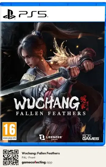 Wuchang: Fallen Feathers PlayStation 5, PAL box front