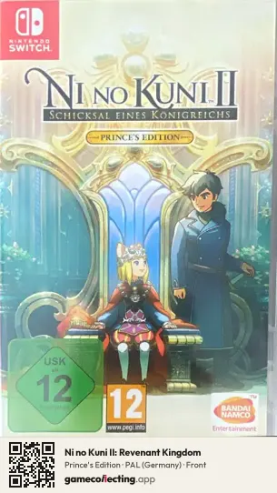 Ni no Kuni II: Revenant Kingdom Nintendo Switch, Germany box front