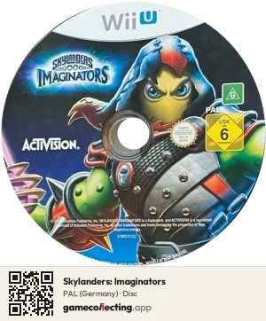 Skylanders: Imaginators Nintendo Wii U, PAL disc