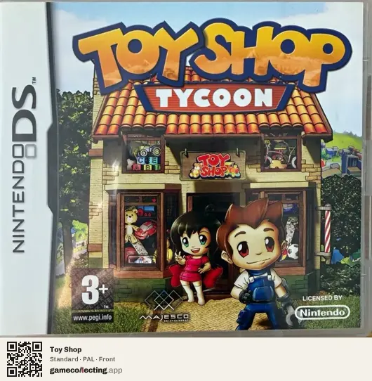 Toy Shop Nintendo DS, PAL box front