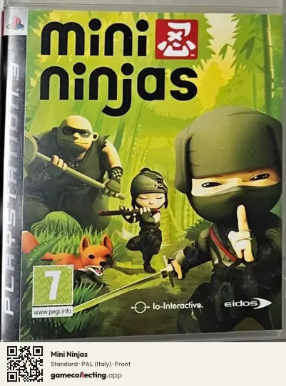 Mini Ninjas PlayStation 3, Italy box front