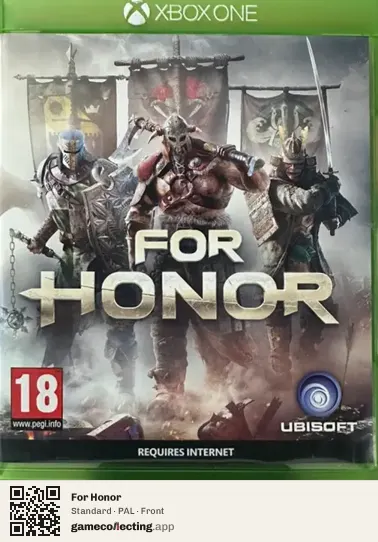 For Honor Xbox One, PAL box front