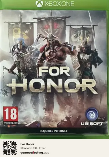 For Honor Xbox One, PAL box front