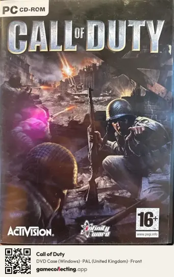 Call of Duty Computer, United Kingdom box front