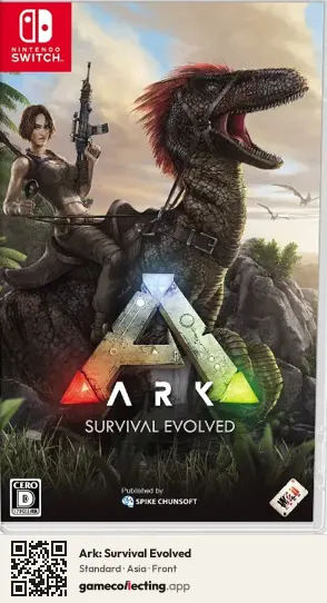 Ark: Survival Evolved Nintendo Switch, Asia box front