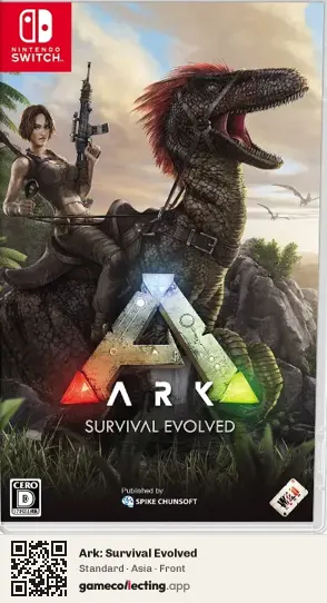 Ark: Survival Evolved Nintendo Switch, Asia box front