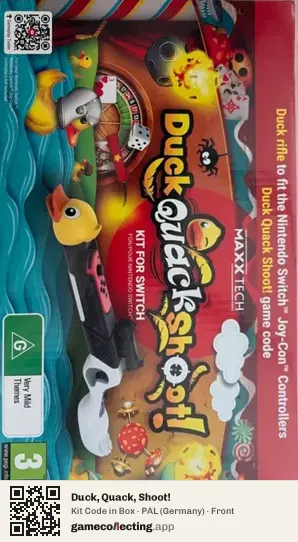 Duck, Quack, Shoot! Nintendo Switch, Germany box front
