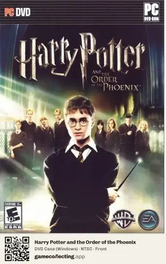 Harry Potter and the Order of the Phoenix Computer, NTSC box front