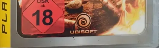 Far Cry 2, the USK square on its front