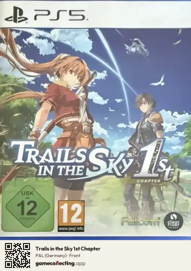 Trails in the Sky 1st Chapter PlayStation 5, Germany box front