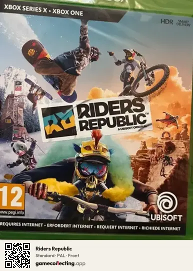 Riders Republic Xbox Series X, PAL box front
