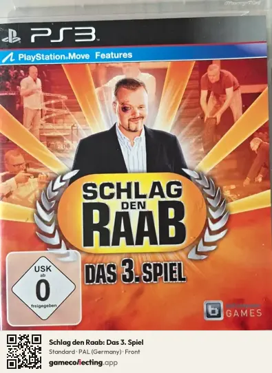 Schlag den Raab: Das 3. Spiel PlayStation 3, Germany box front