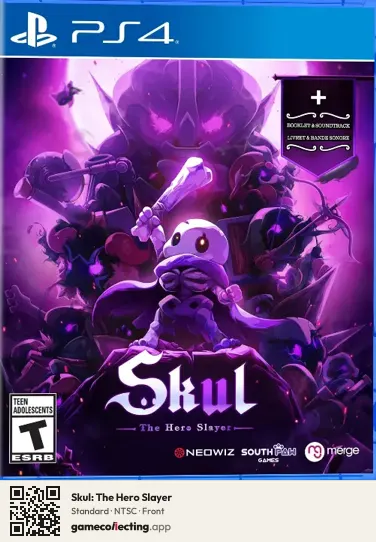 Skul: The Hero Slayer PlayStation 4, NTSC box front
