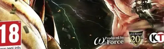 Attack on Titan 2, the PEGI square on its front