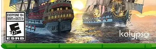 Port Royale 4, the ESRB box on its front