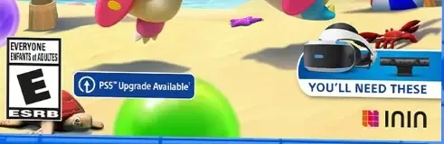 Puzzle Bobble 3D: Vacation Odyssey, the ESRB box on its front