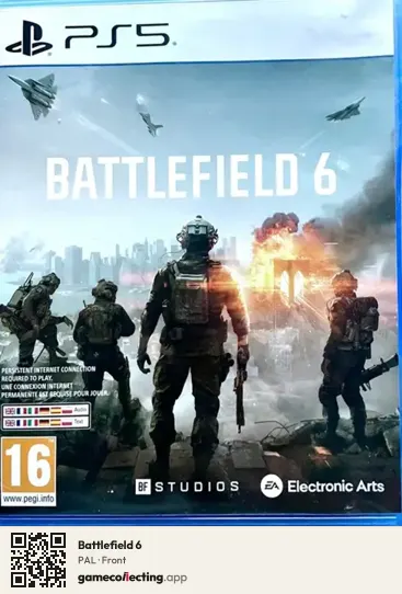 Battlefield 6 PlayStation 5, PAL box front
