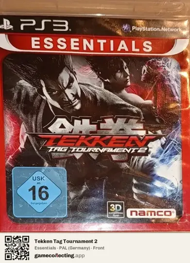 Tekken Tag Tournament 2 PlayStation 3, Germany box front