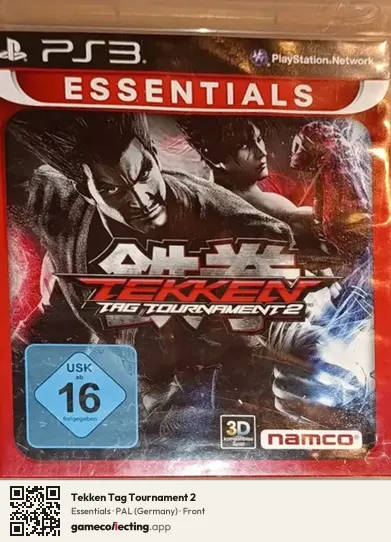 Tekken Tag Tournament 2 PlayStation 3, Germany box front