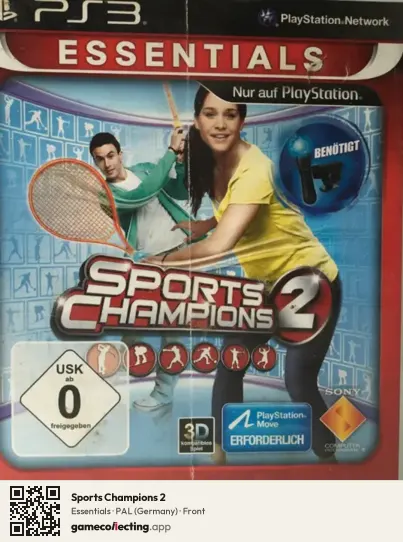 Sports Champions 2 PlayStation 3, Germany box front