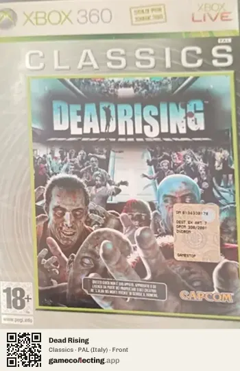 Dead Rising Xbox 360, Italy box front