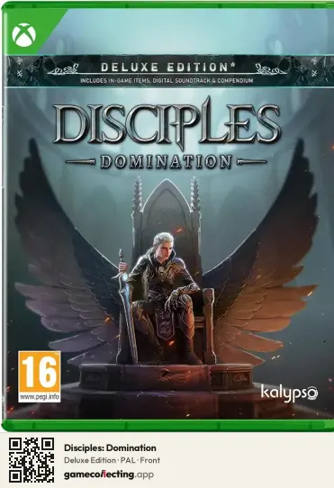 Disciples: Domination Xbox Series X, PAL box front