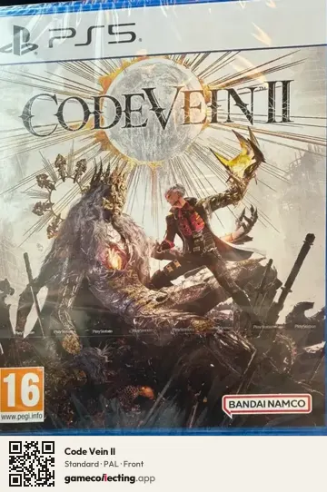 Code Vein II PlayStation 5, PAL box front