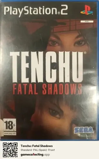 Tenchu: Fatal Shadows PlayStation 2, Spain box front