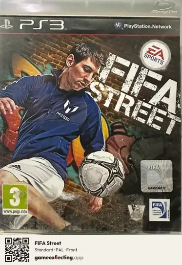 FIFA Street PlayStation 3, PAL box front