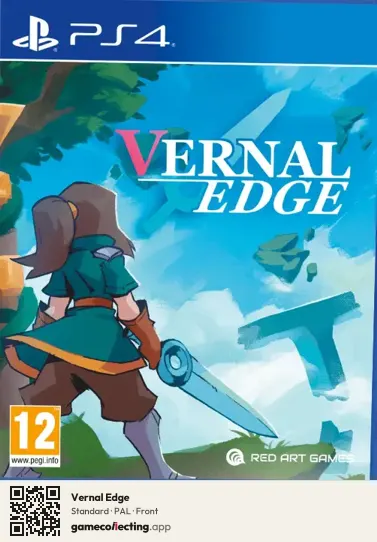 Vernal Edge PlayStation 4, PAL box front