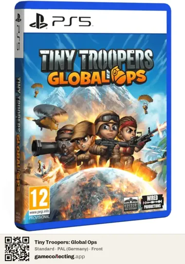 Tiny Troopers: Global Ops PlayStation 5, Germany box front