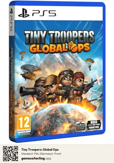 Tiny Troopers: Global Ops PlayStation 5, Germany box front