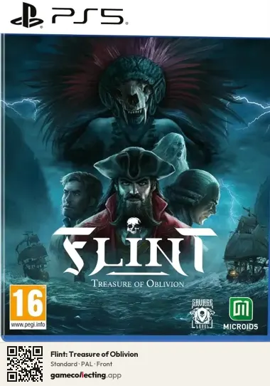 Flint: Treasure of Oblivion PlayStation 5, PAL box front