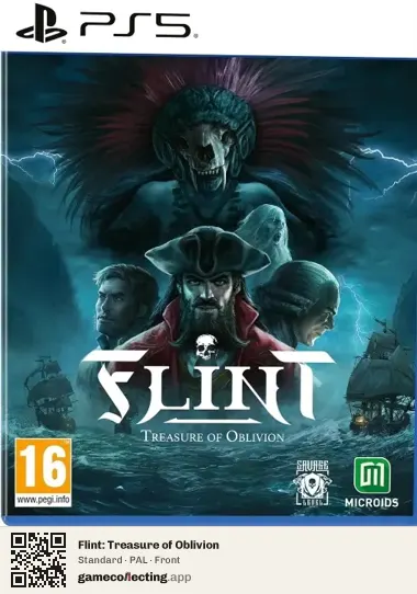 Flint: Treasure of Oblivion PlayStation 5, PAL box front