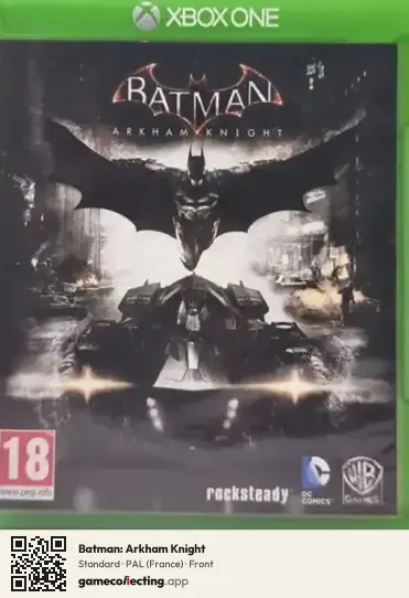 Batman: Arkham Knight Xbox One, France box front