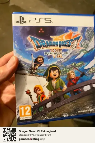 Dragon Quest VII Reimagined PlayStation 5, France box front